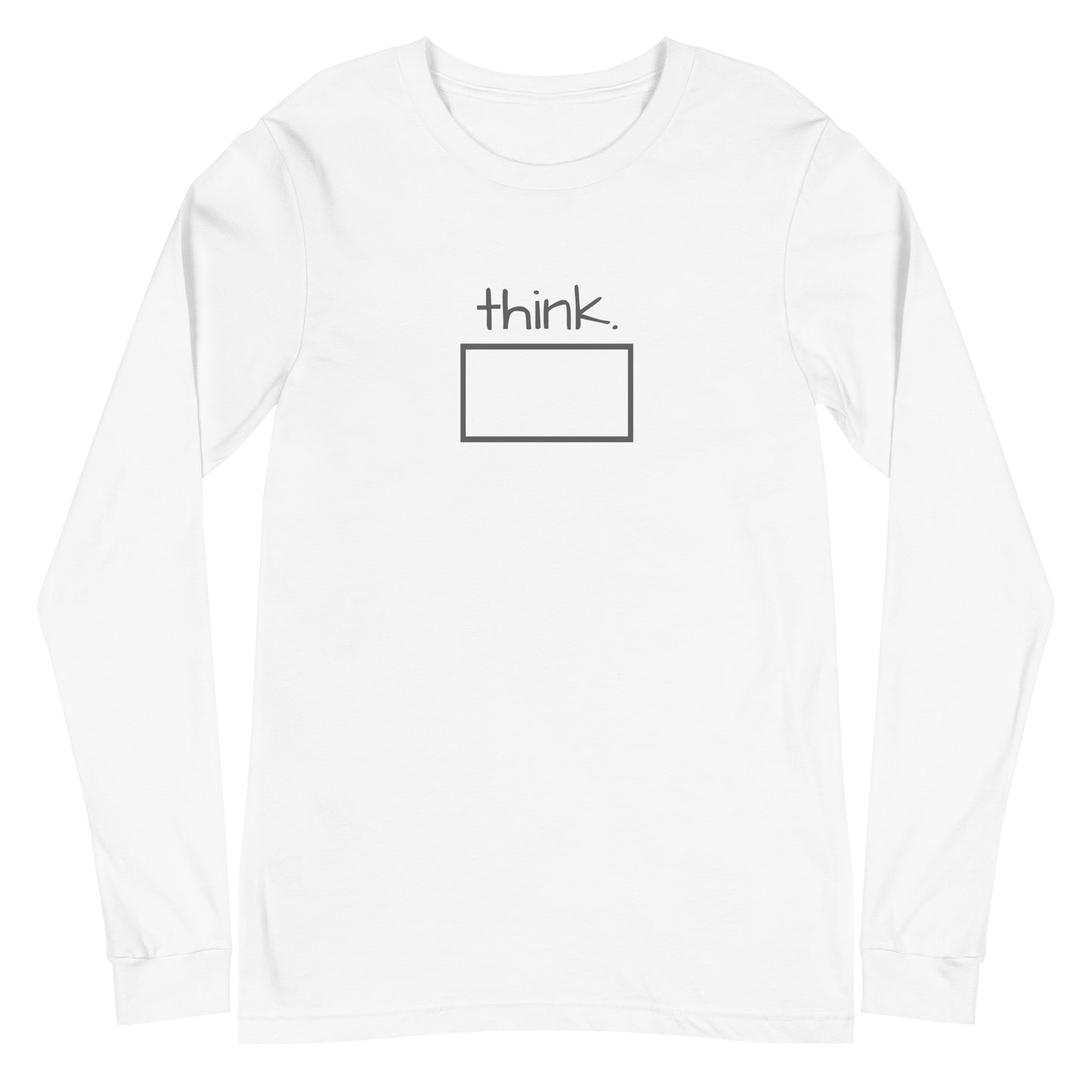 think outside the box.