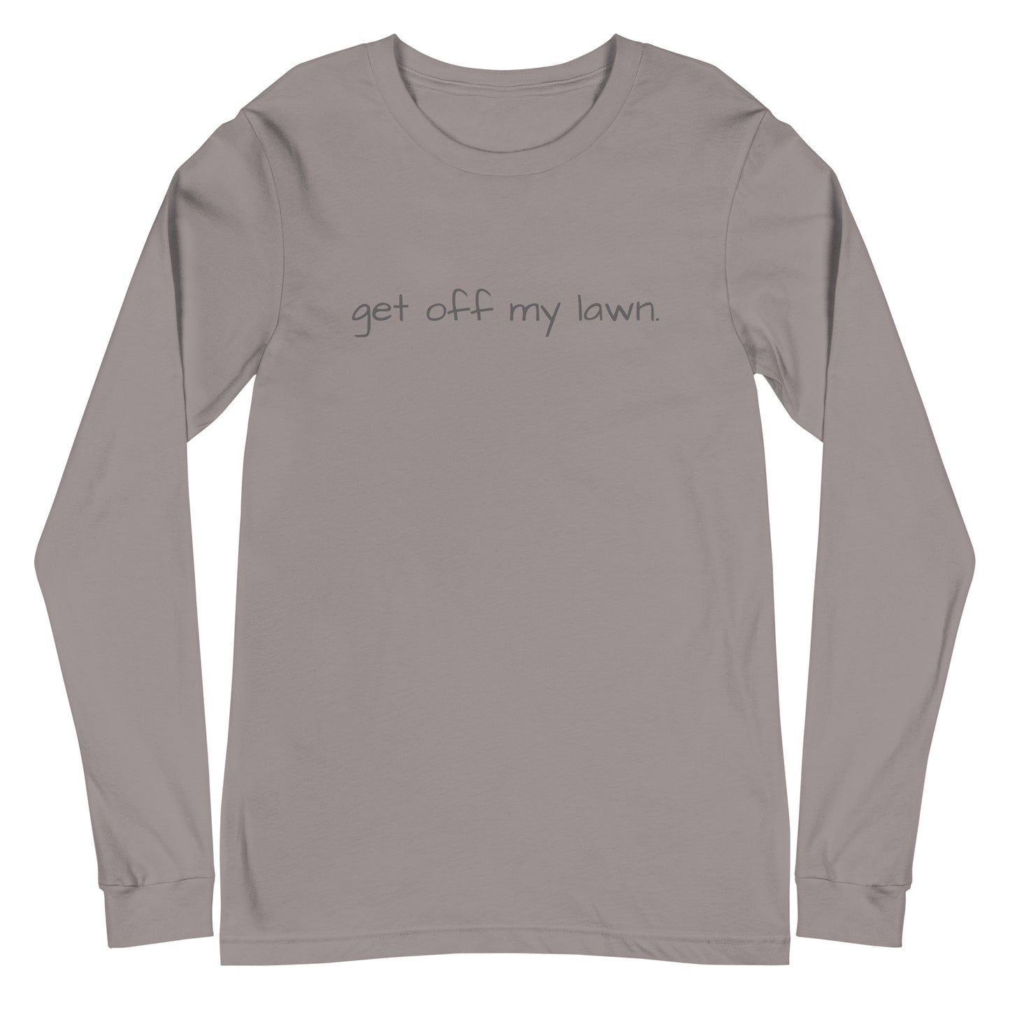 get off my lawn.
