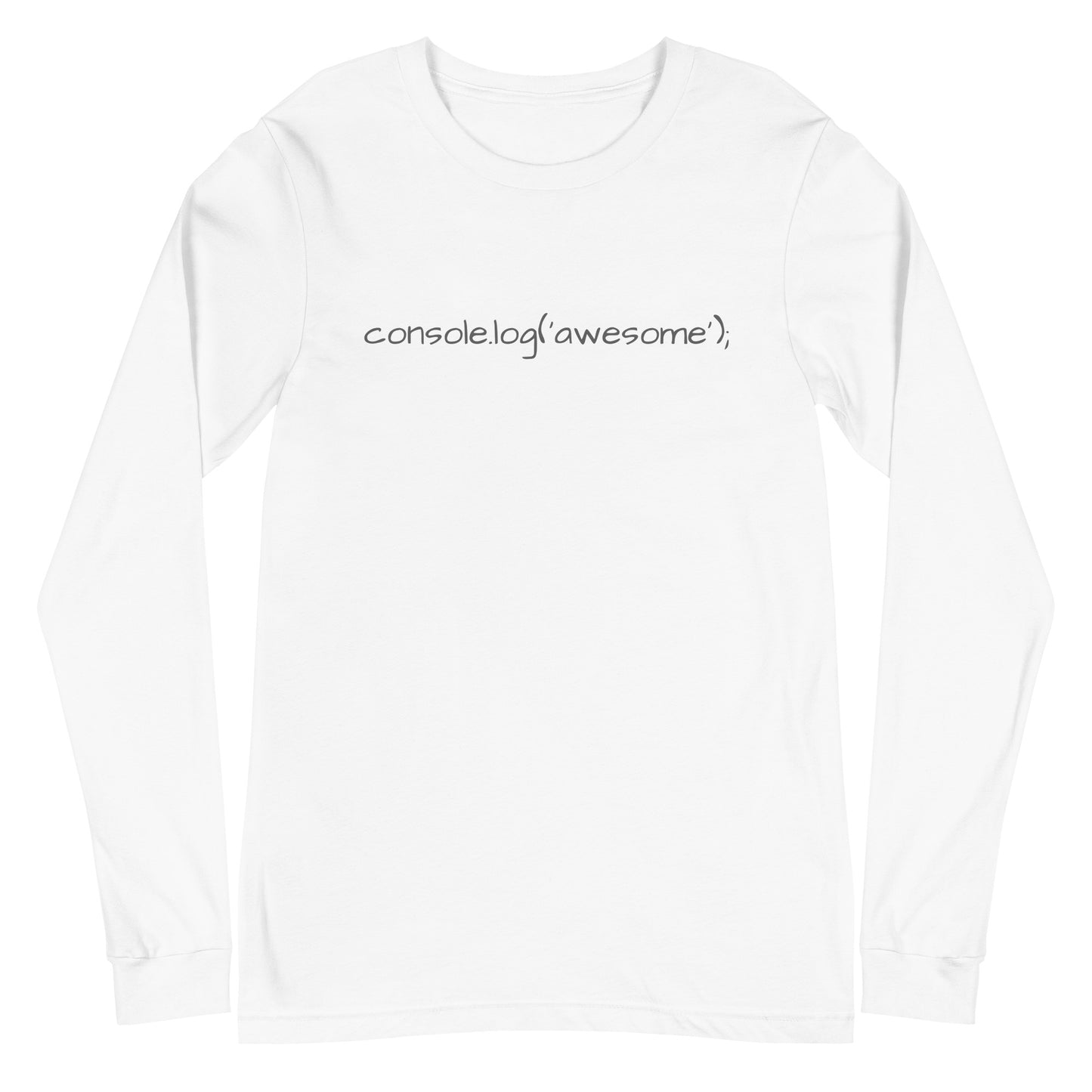 console.log('awesome');