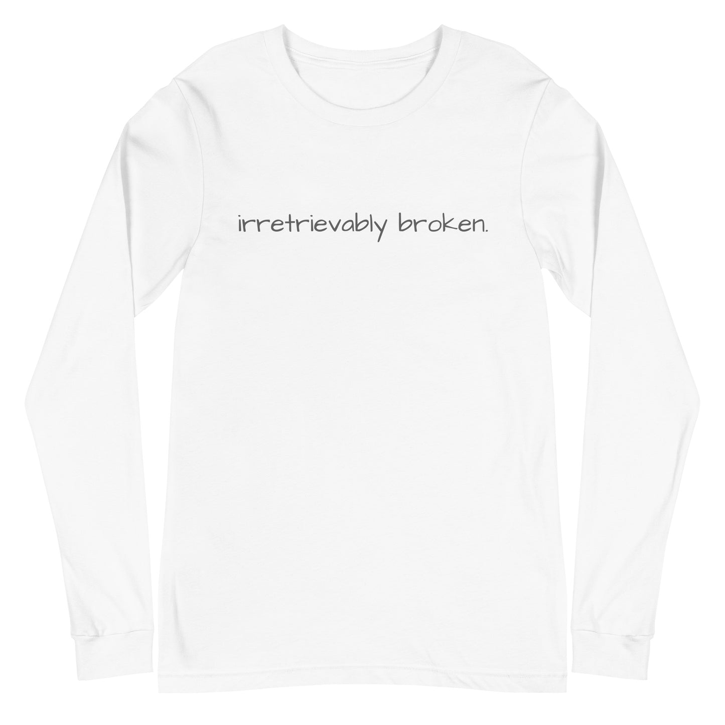 irretrievably broken.